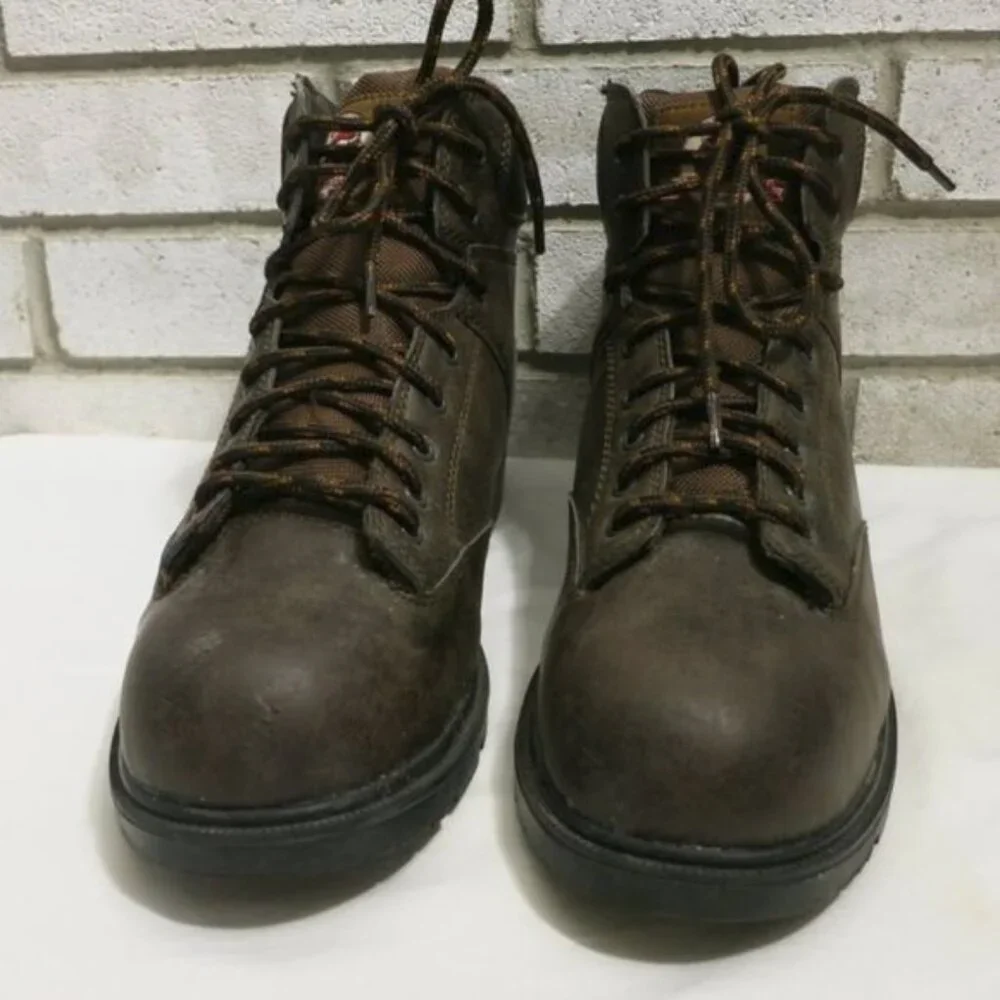 Brahma Boots Oil Tanned Leather Steel toe Boots Work Industrial Boot Shoes 12 M
